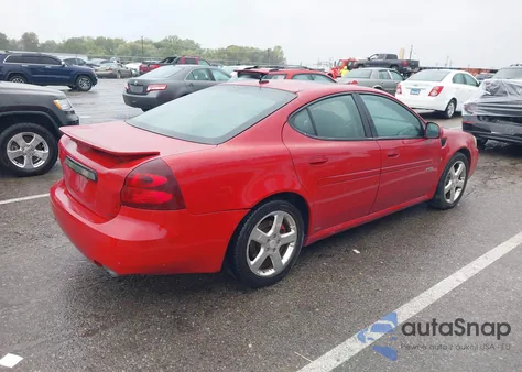 2007 Pontiac Grand Prix Gxp z USA, uszkodzony, nr VIN 2G2WC58C371223455